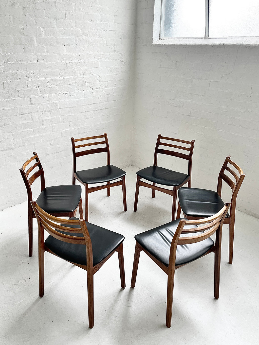 Henning Kjærnulf Rosewood Chairs