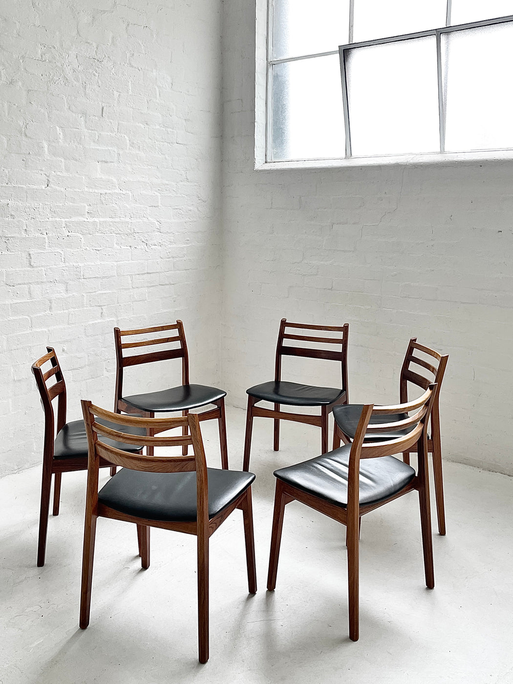 Henning Kjærnulf Rosewood Chairs