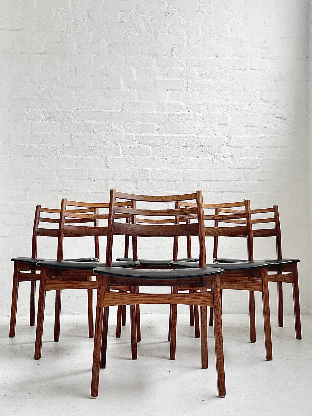 Henning Kjærnulf Rosewood Chairs