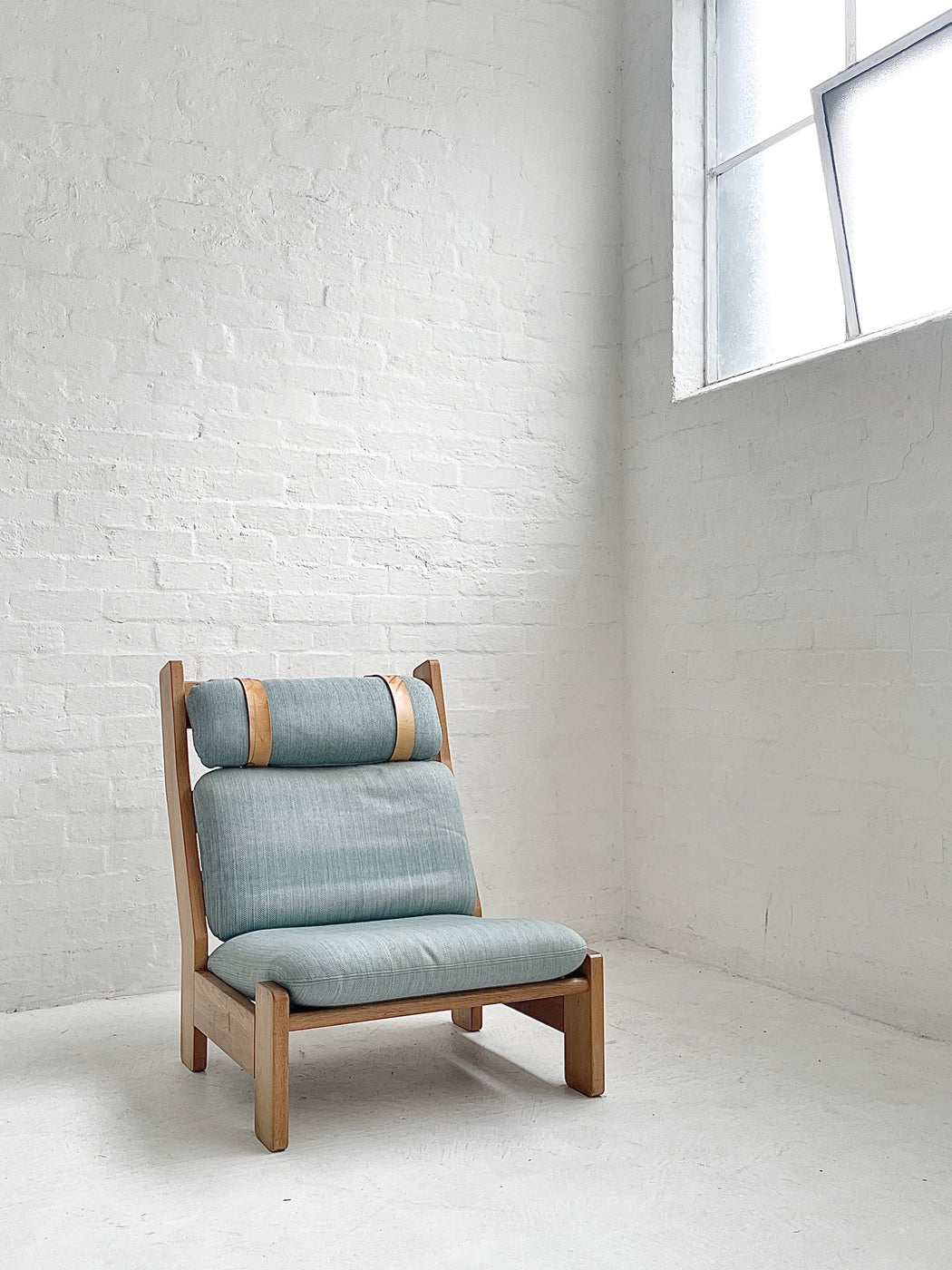 Danish Oak 'Plank' Easy Chair