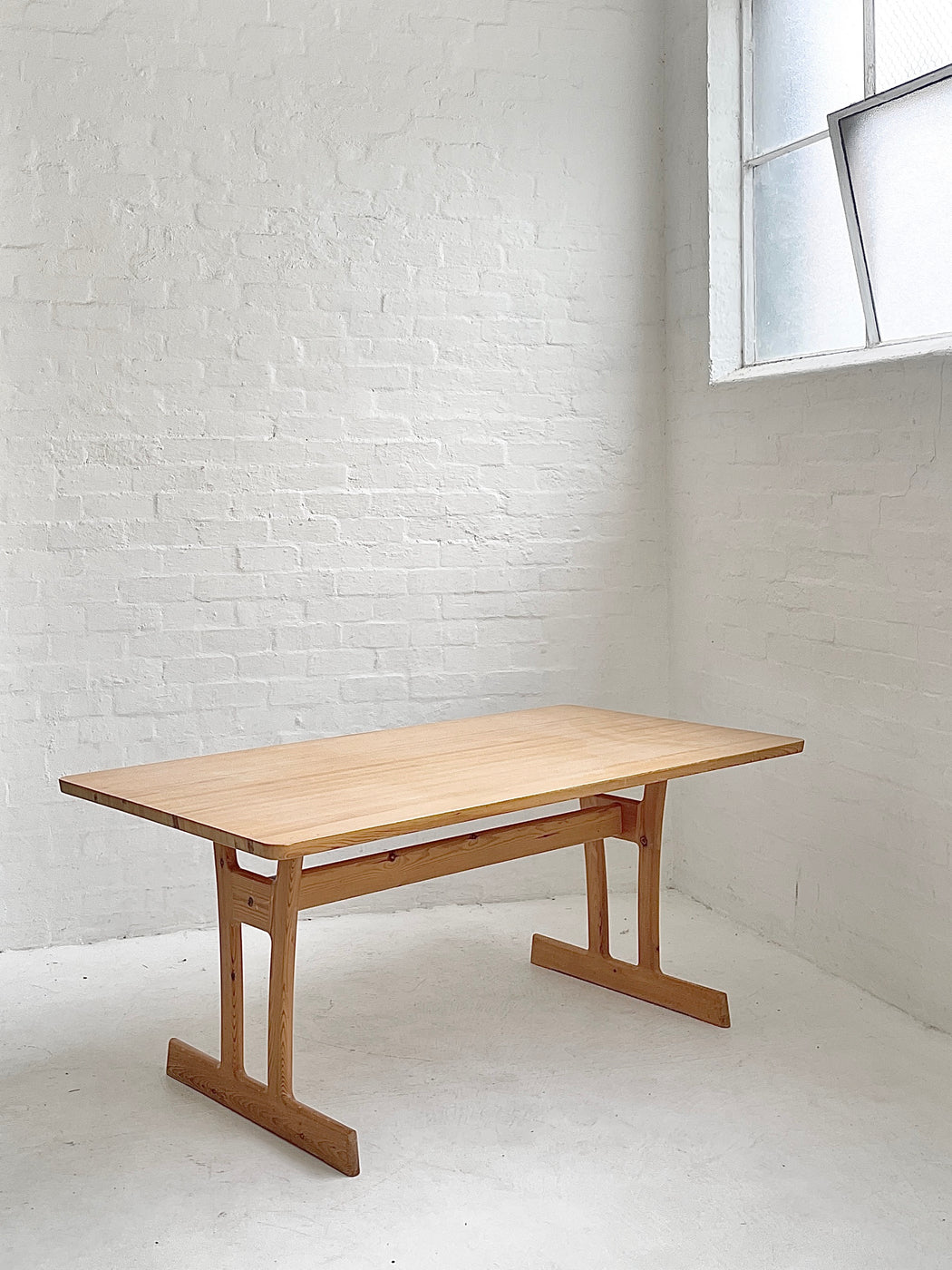 Danish Solid Oregon 'Shaker' Table