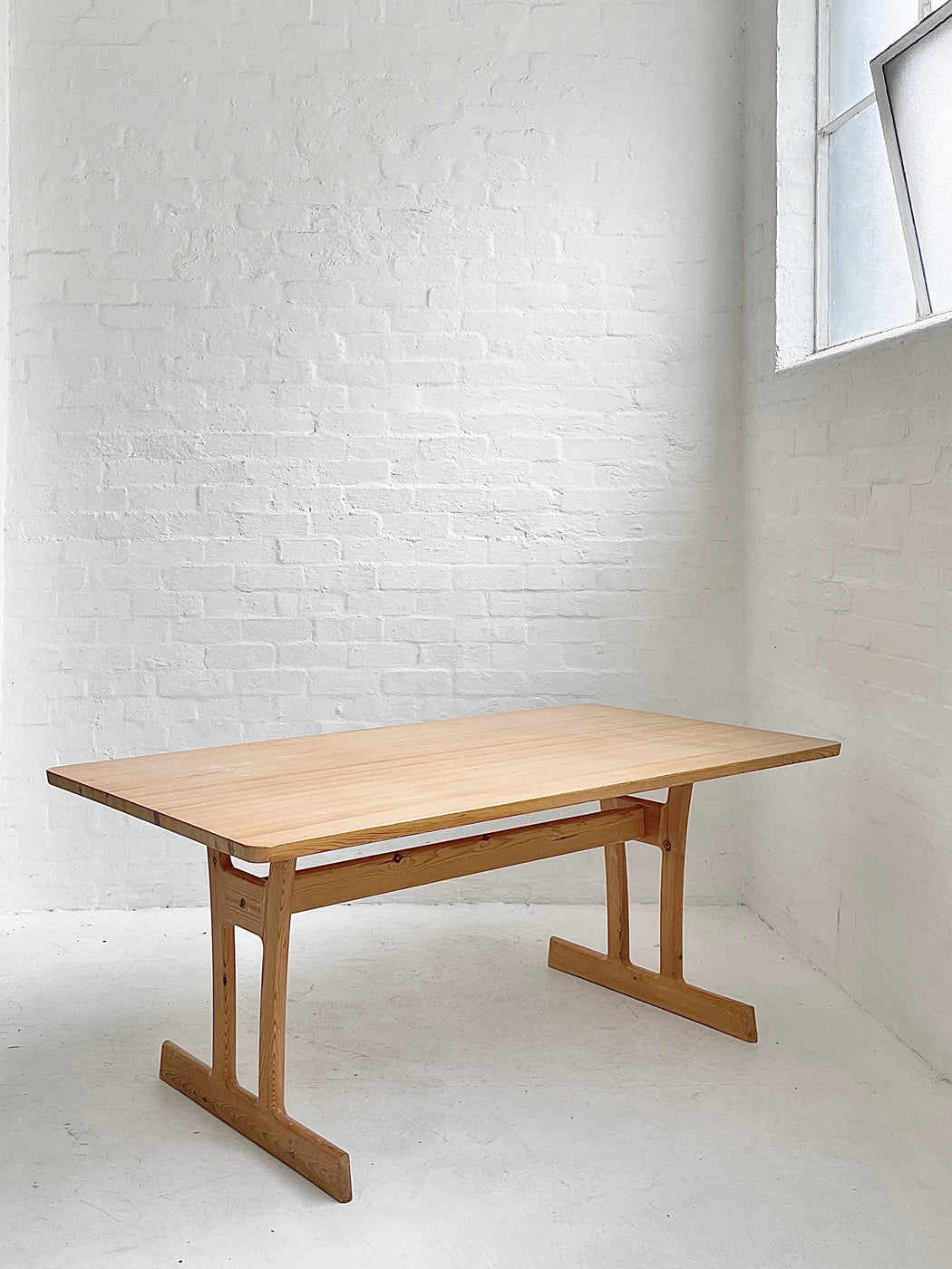 Danish Solid Oregon 'Shaker' Table
