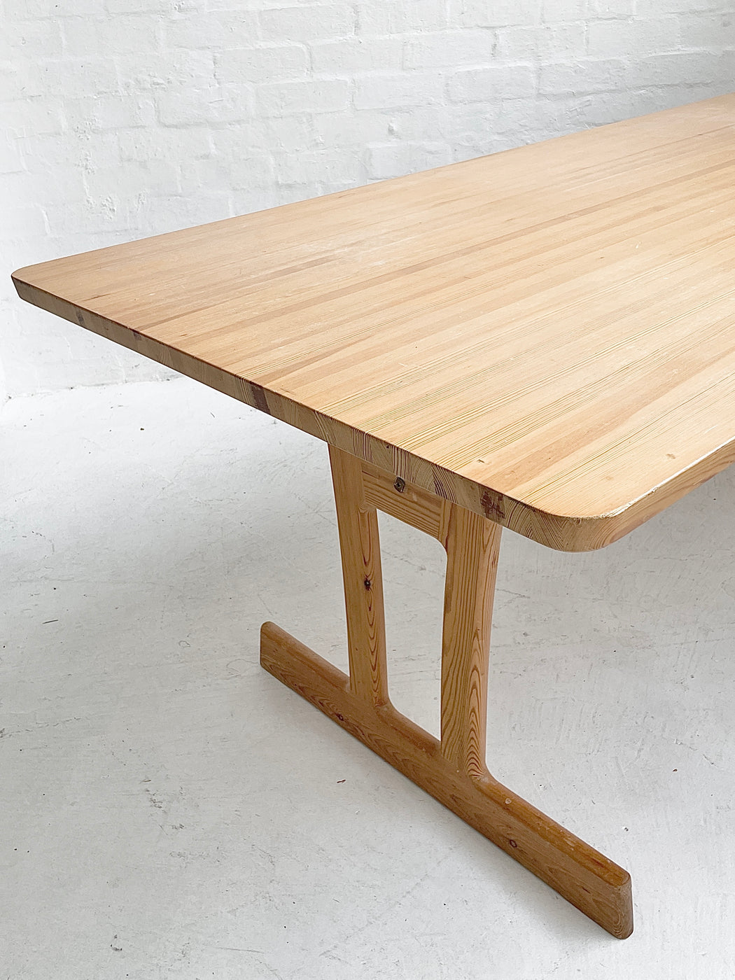Danish Solid Oregon 'Shaker' Table