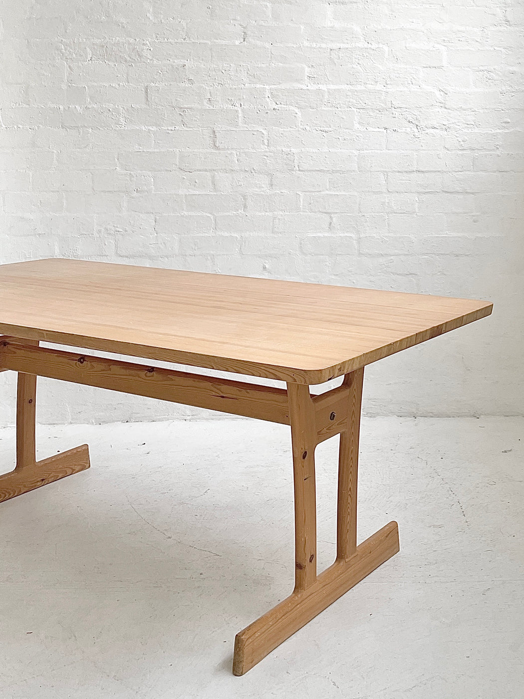 Danish Solid Oregon 'Shaker' Table