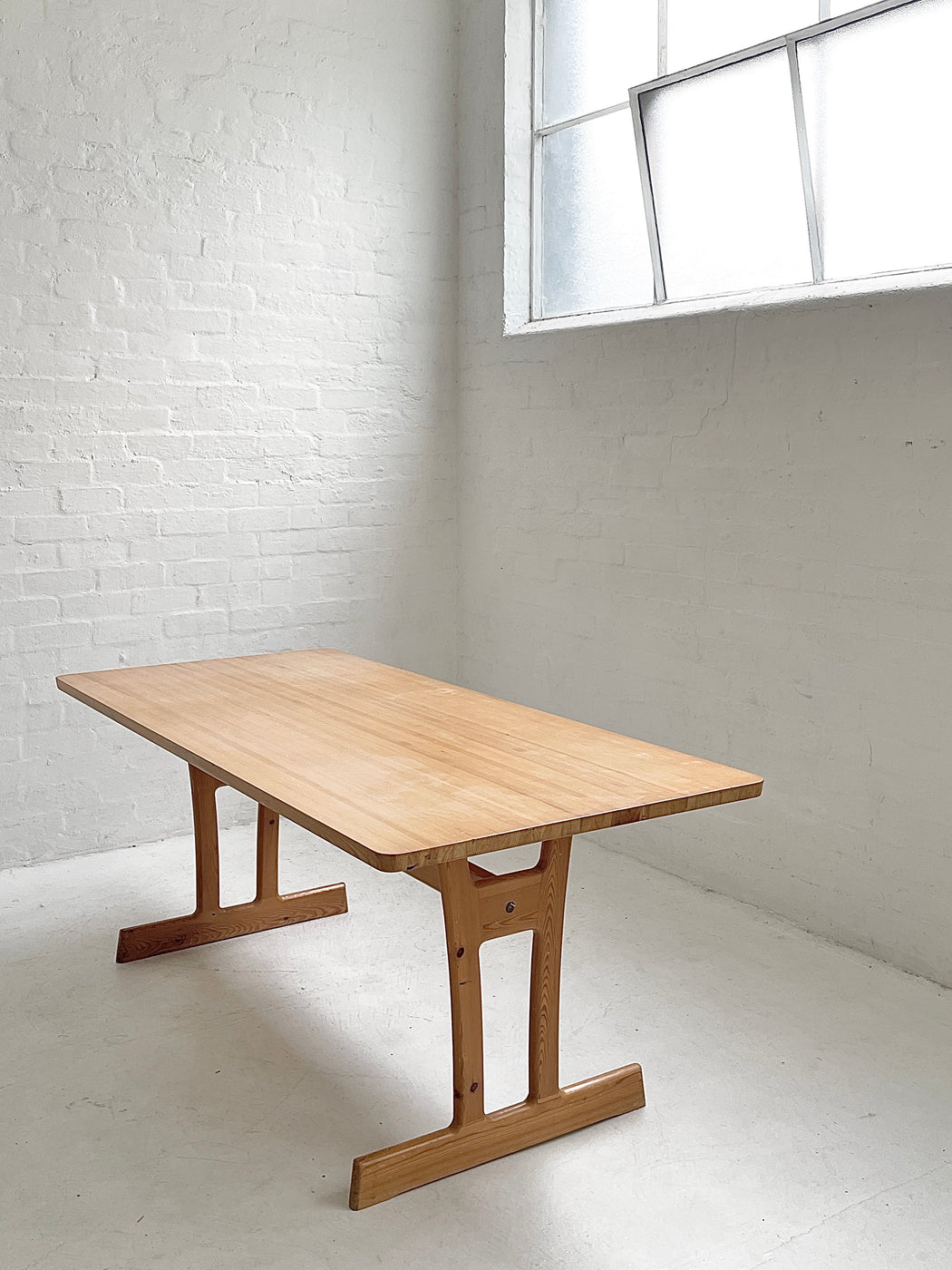 Danish Solid Oregon 'Shaker' Table