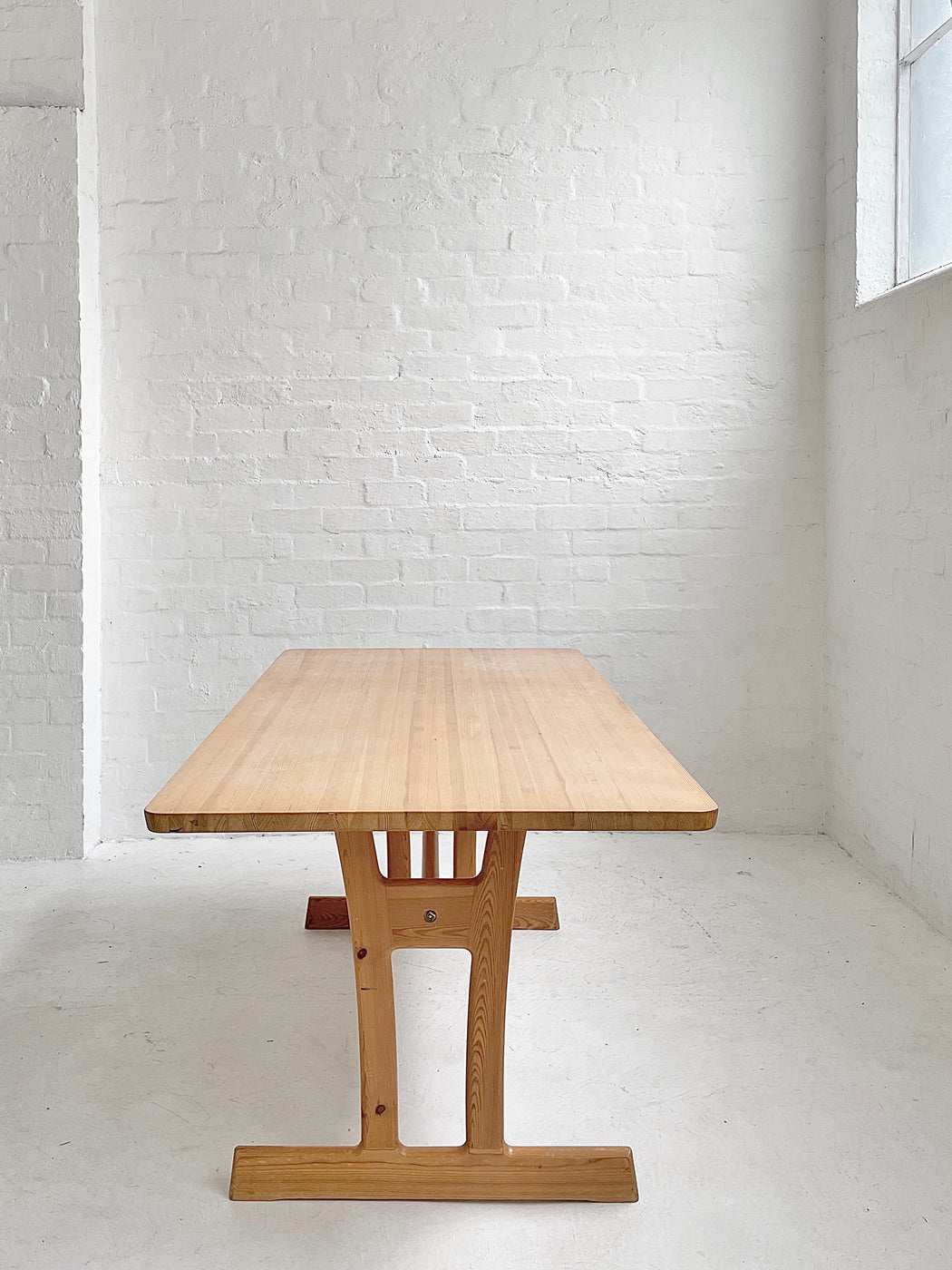 Danish Solid Oregon 'Shaker' Table