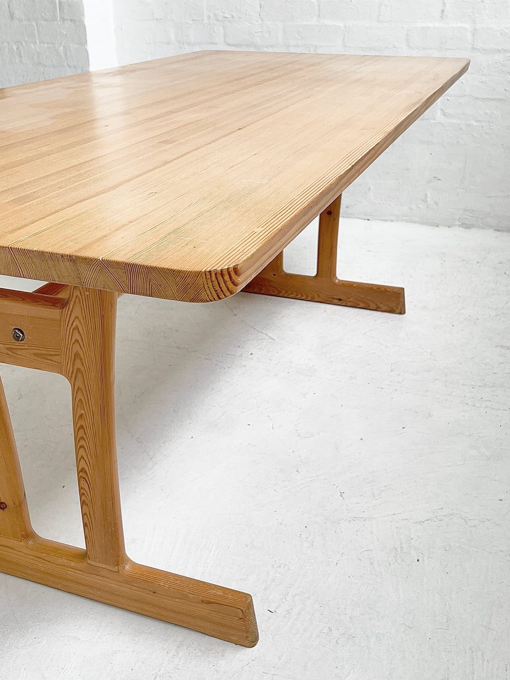 Danish Solid Oregon 'Shaker' Table