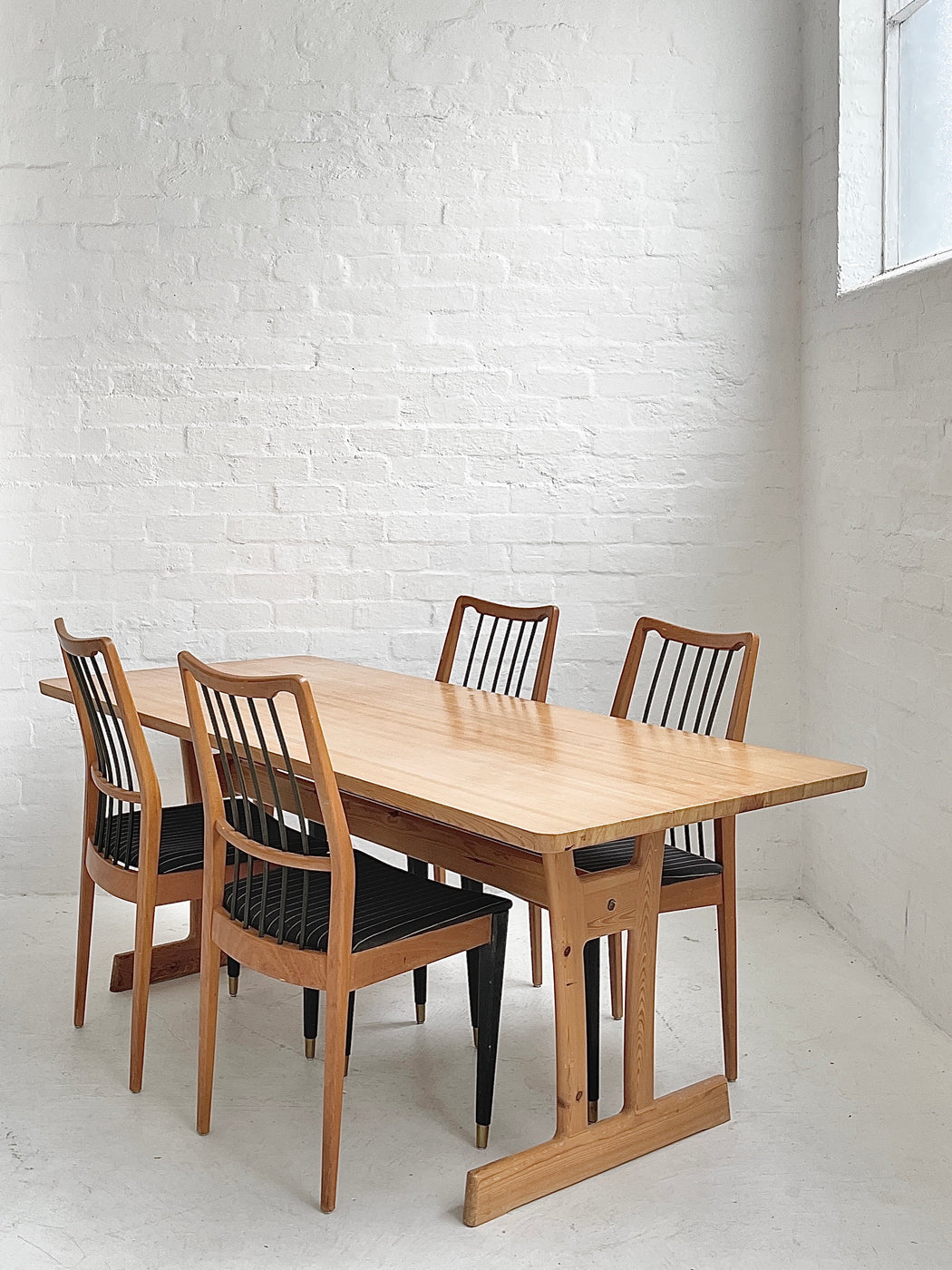 Danish Solid Oregon 'Shaker' Table