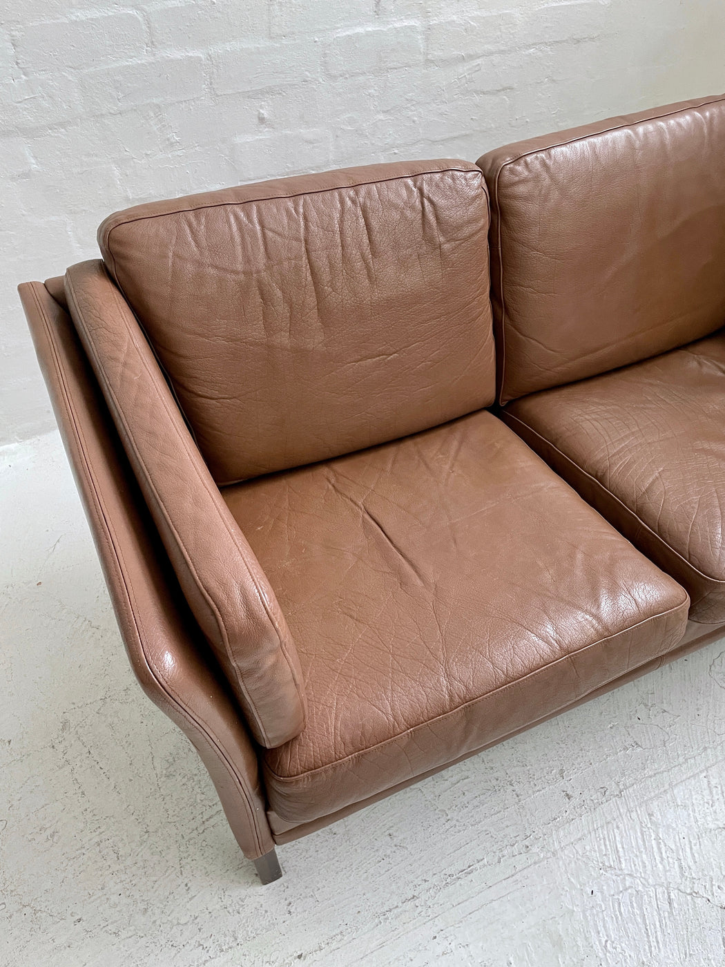 Danish Leather Sofa