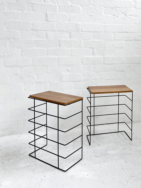 Pair of Nisse Strinning 'String' Side Tables