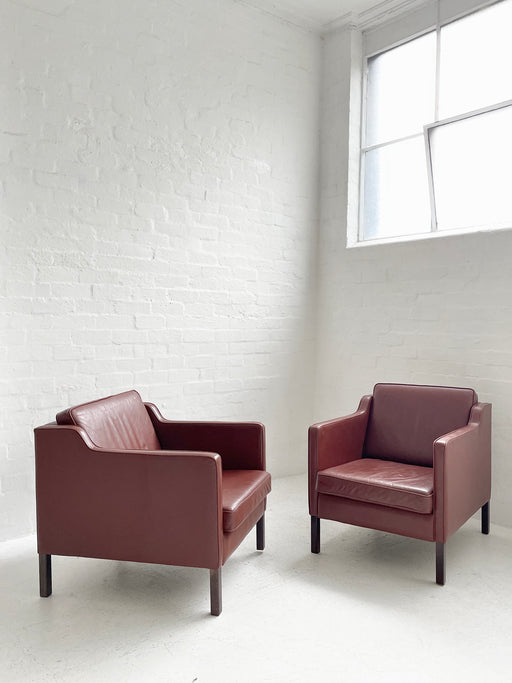 Stouby 'Eva' Leather Lounge Chair