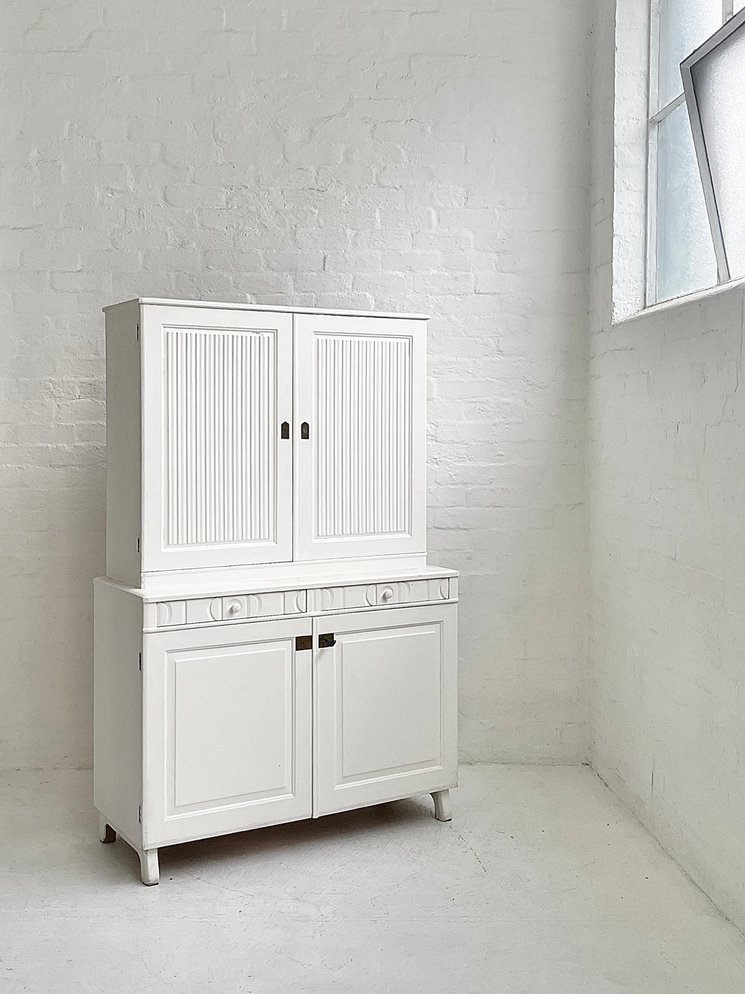 Carl Malmsten 'Calmare Key' Oak Armoire