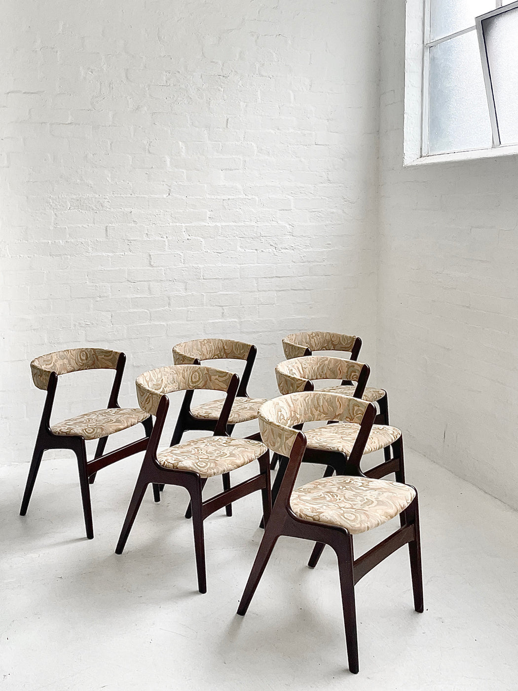 Kai Kristiensen 'Fire' Dining Chairs