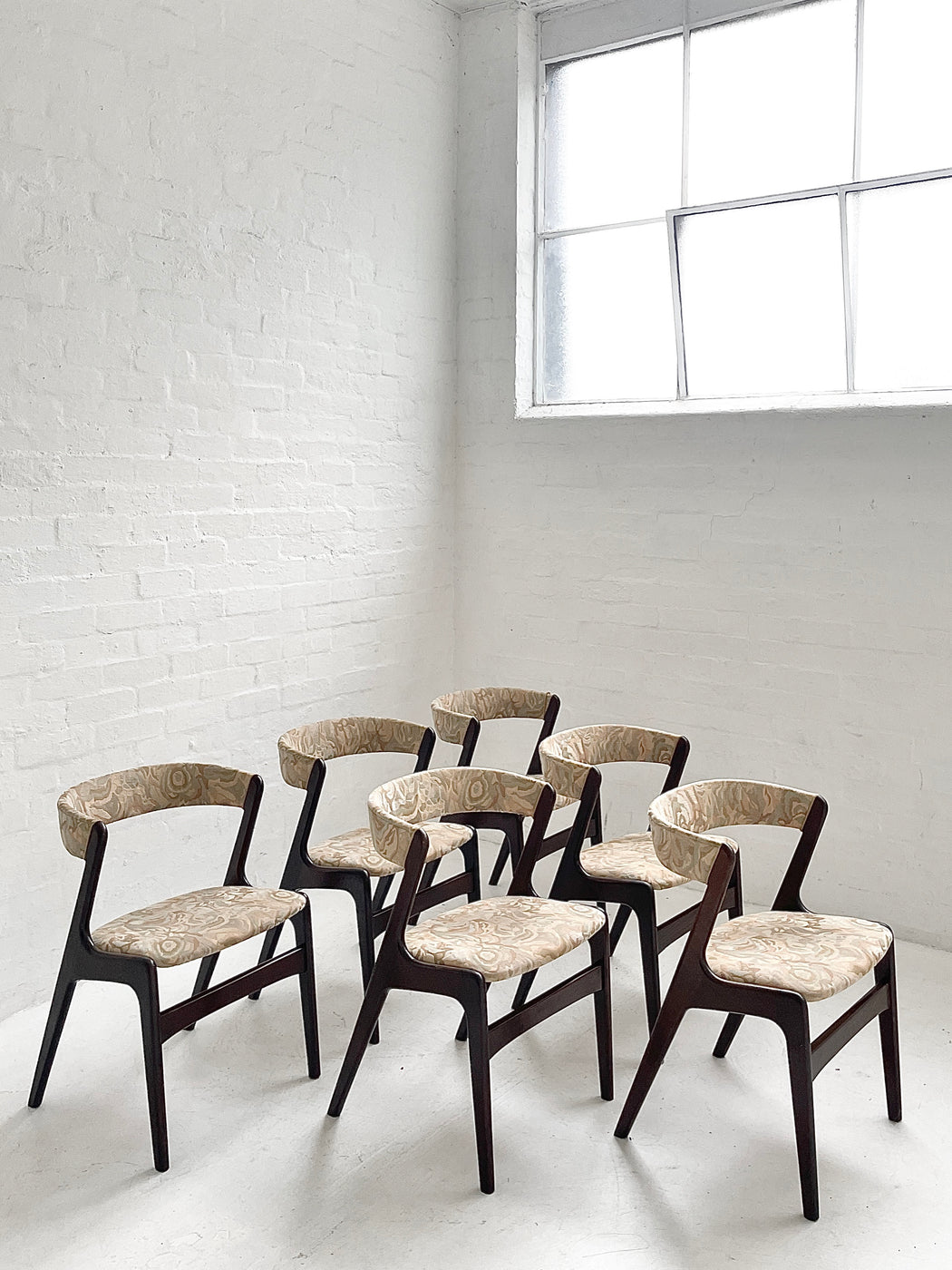 Kai Kristiensen 'Fire' Dining Chairs
