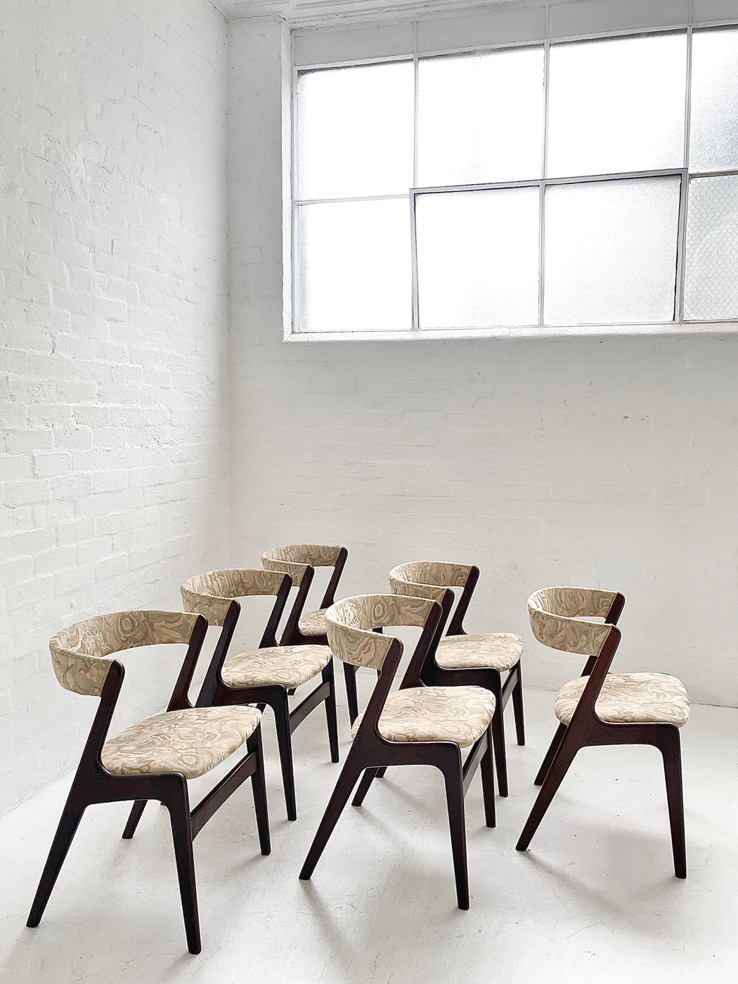 Kai Kristiensen 'Fire' Dining Chairs