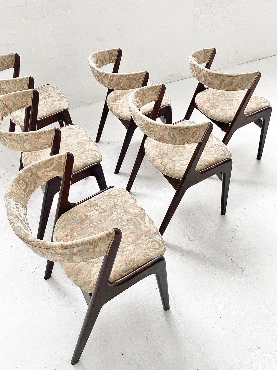 Kai Kristiensen 'Fire' Dining Chairs