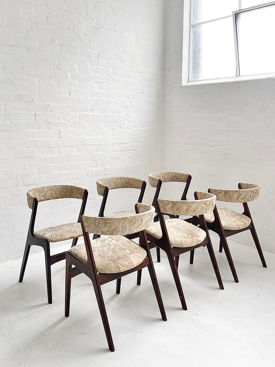 Kai Kristiensen 'Fire' Dining Chairs