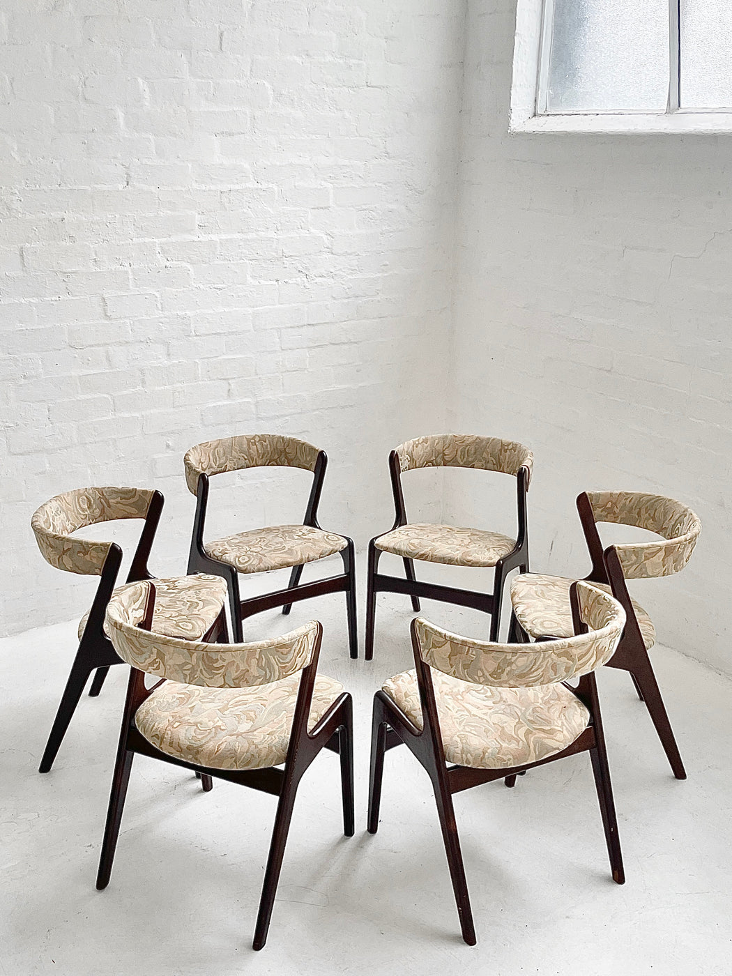 Kai Kristiensen 'Fire' Dining Chairs