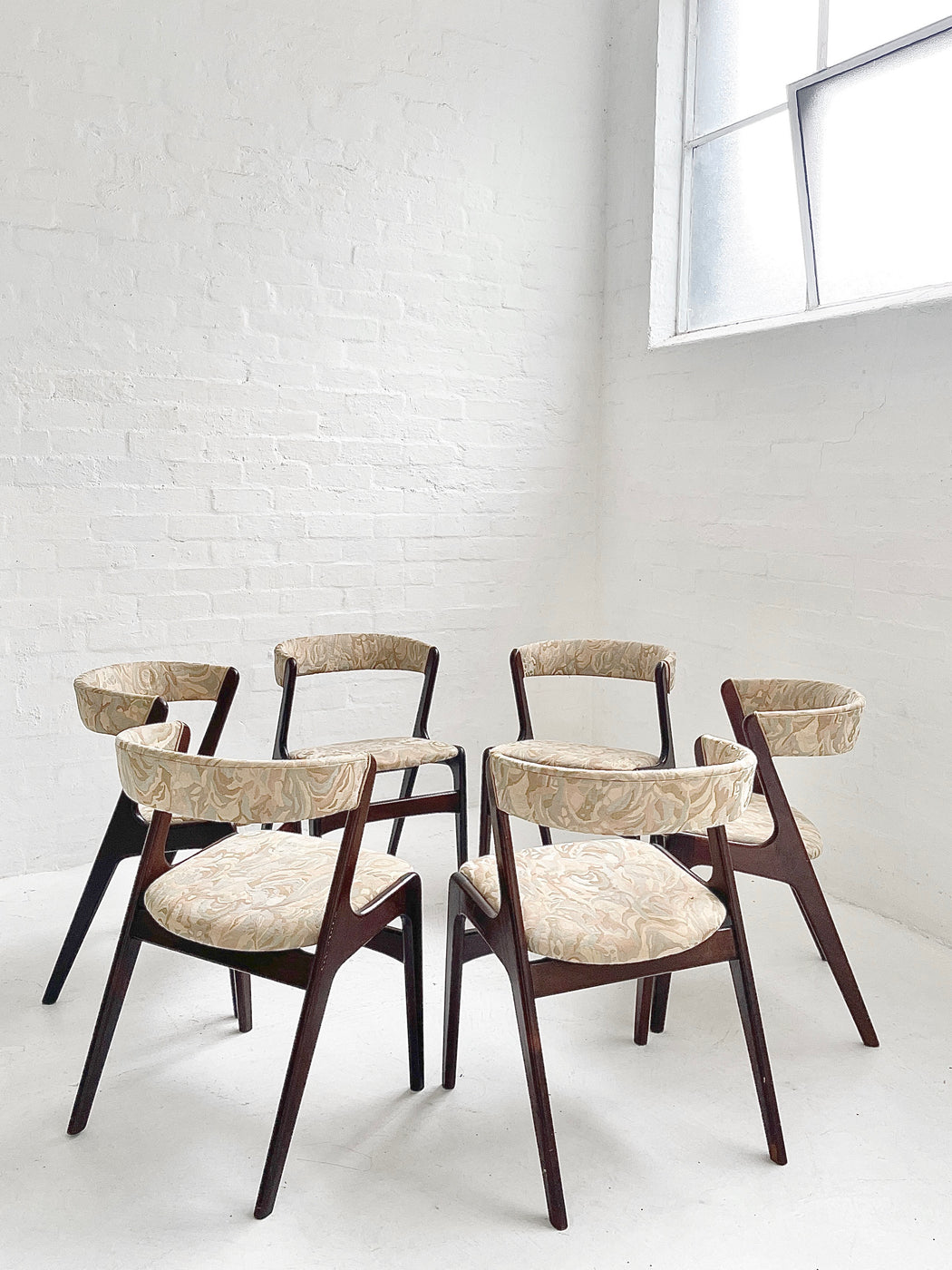 Kai Kristiensen 'Fire' Dining Chairs