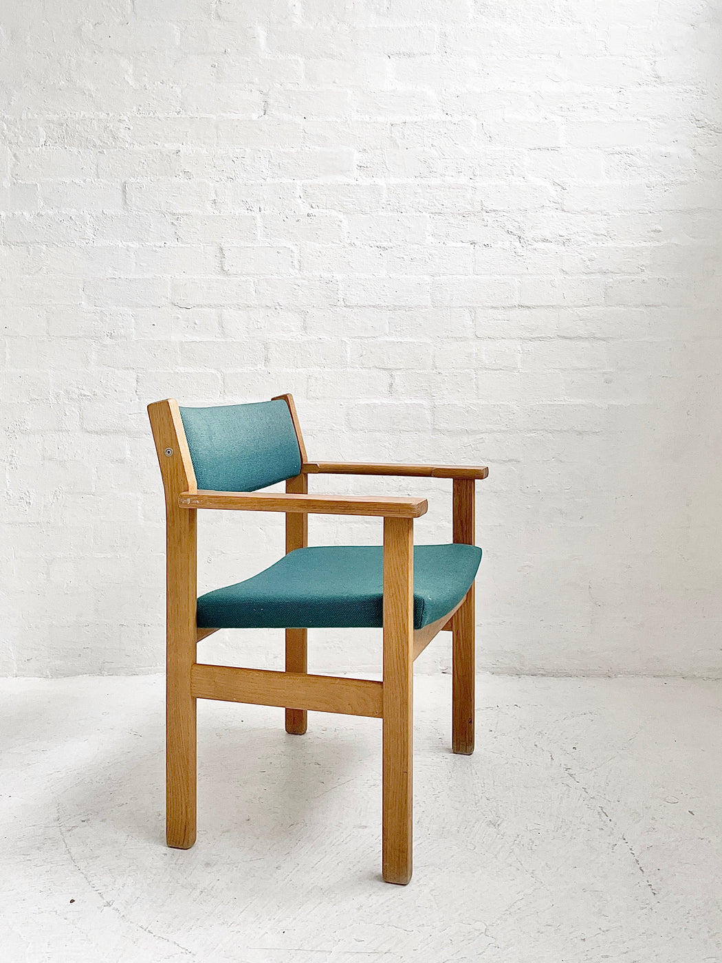 Hans Wegner Oak Armchair