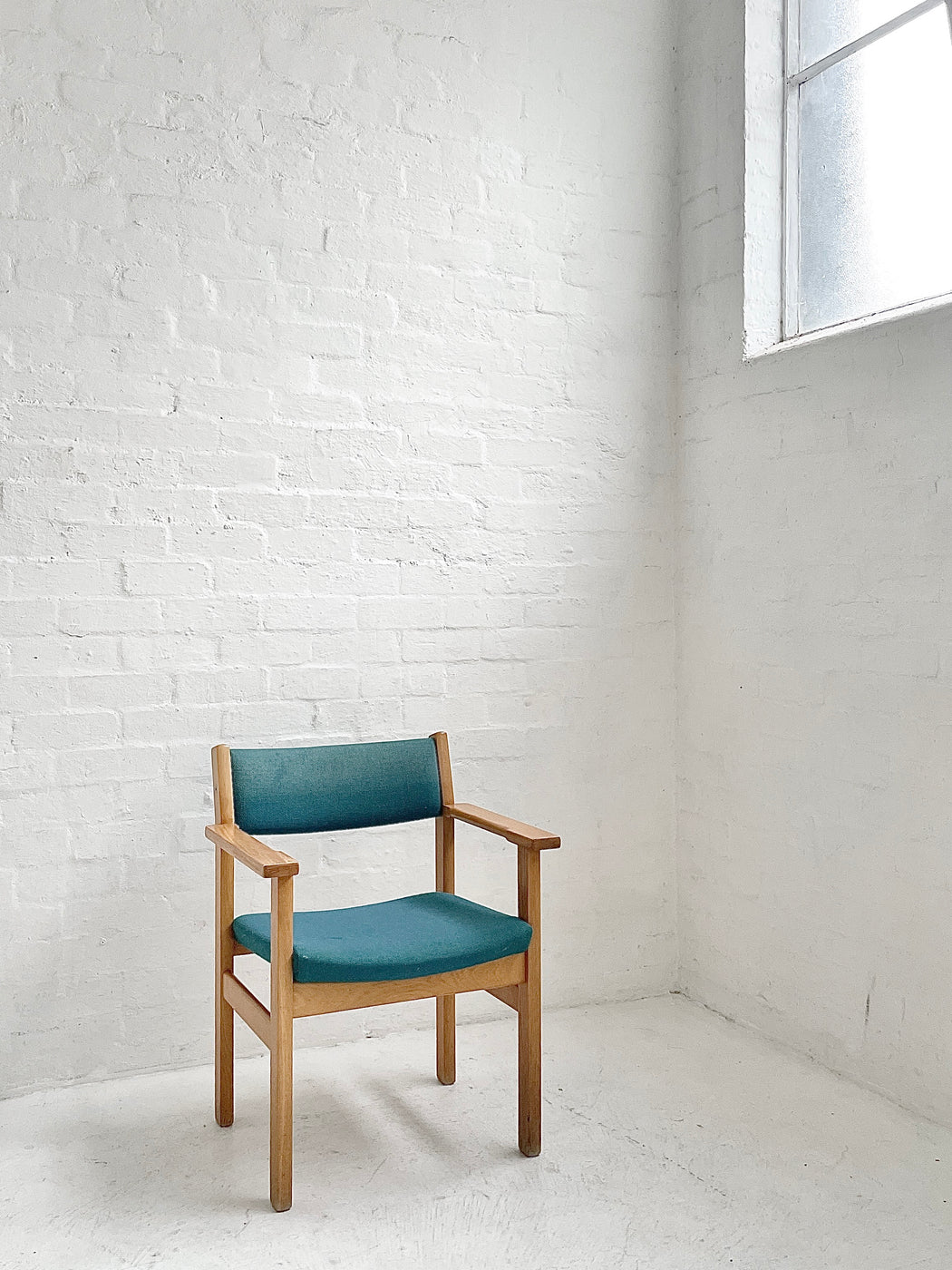 Hans Wegner Oak Armchair