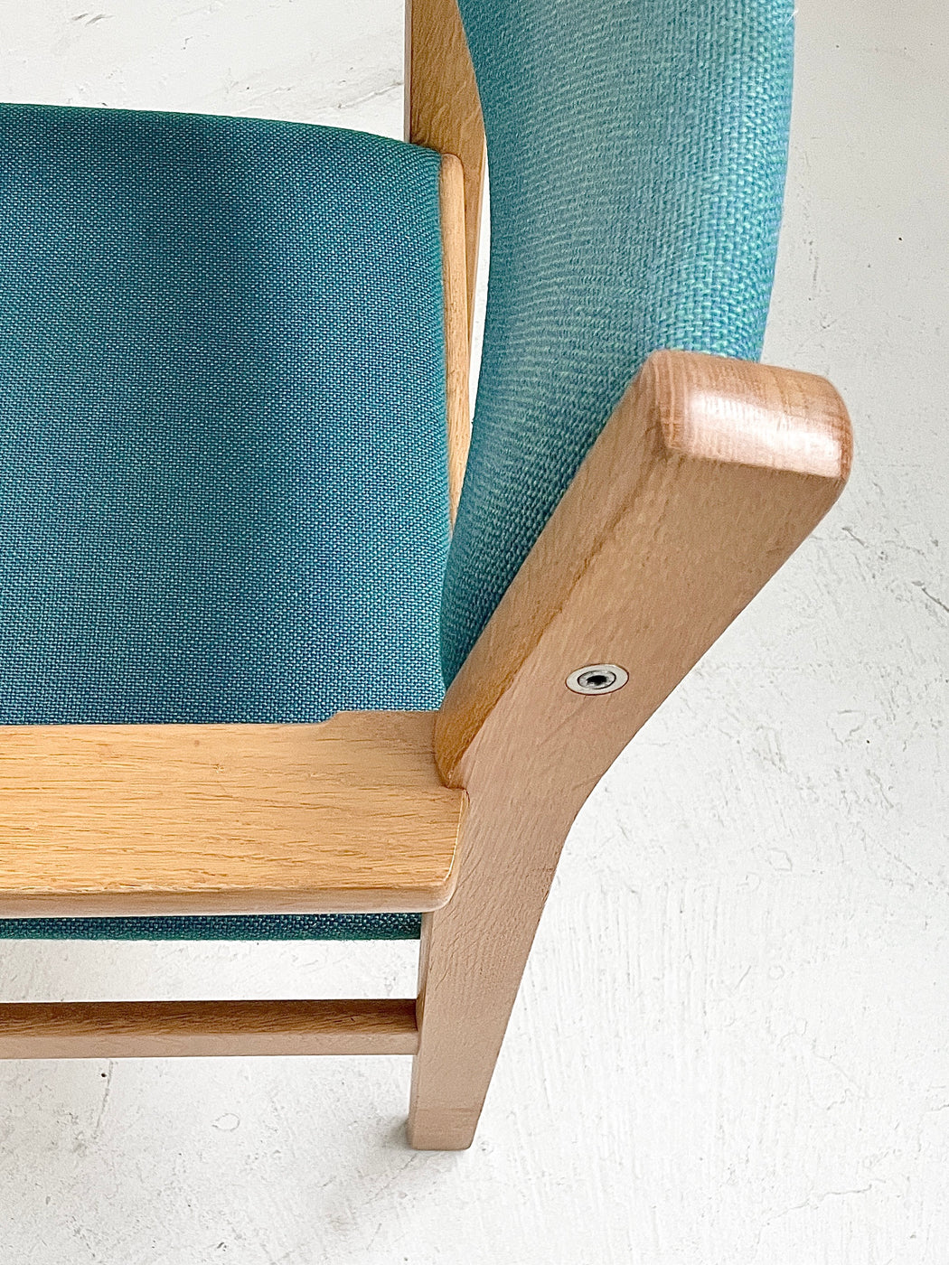 Hans Wegner Oak Armchair