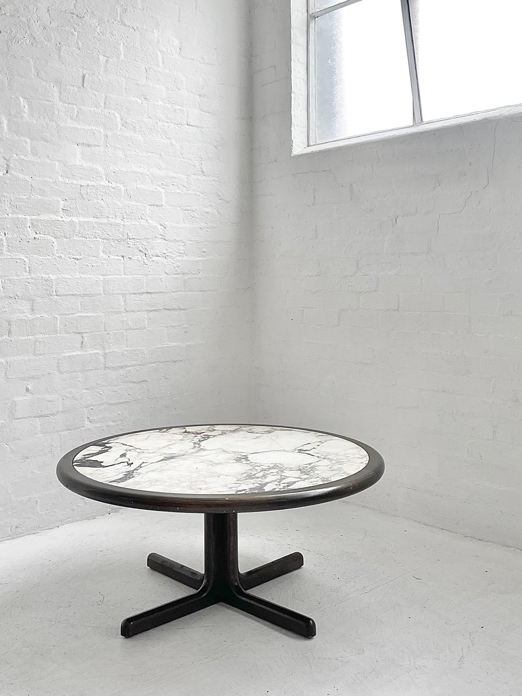 Vintage Danish Marble Coffee Table