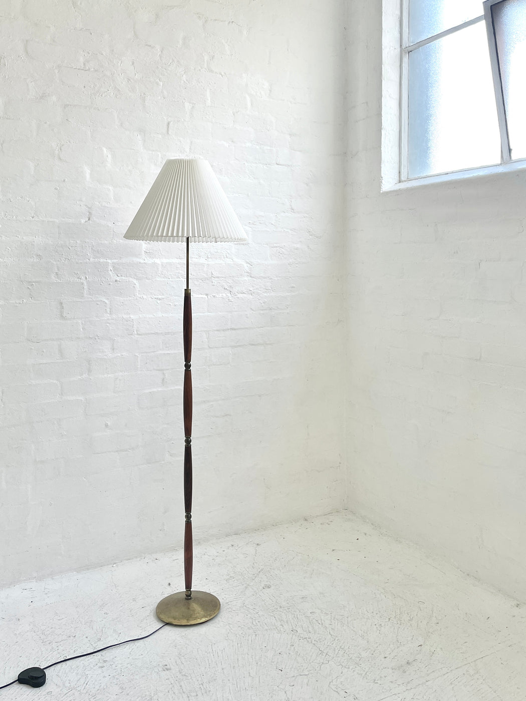 Danish Rosewood Standing Lamp