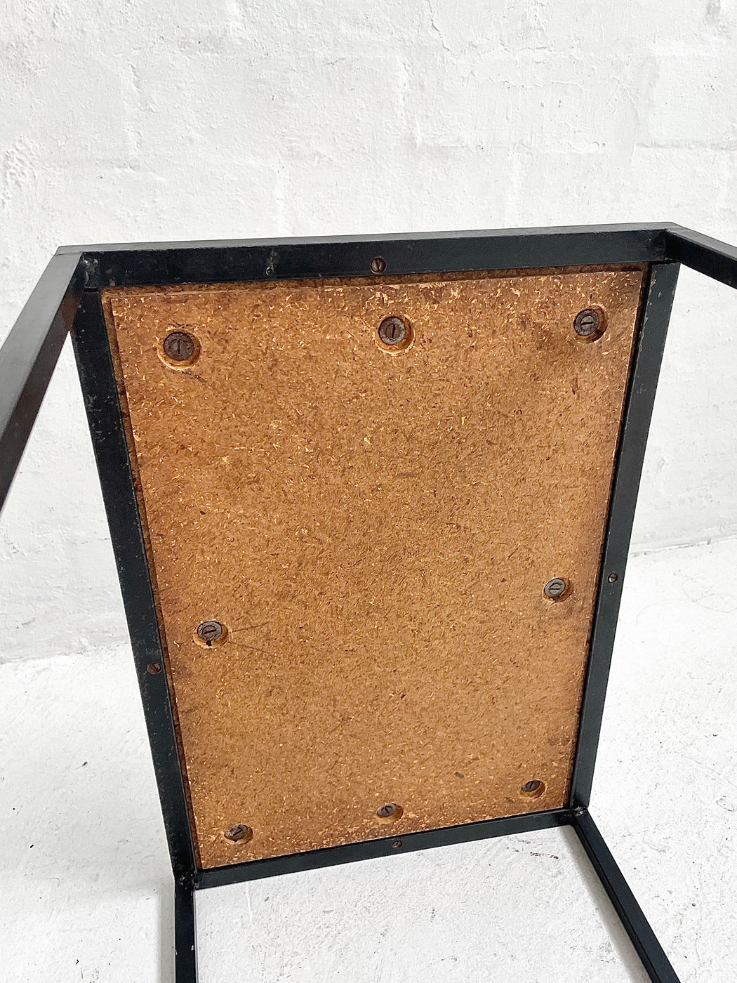 Dutch Side Table with Original Enamelled Artwork