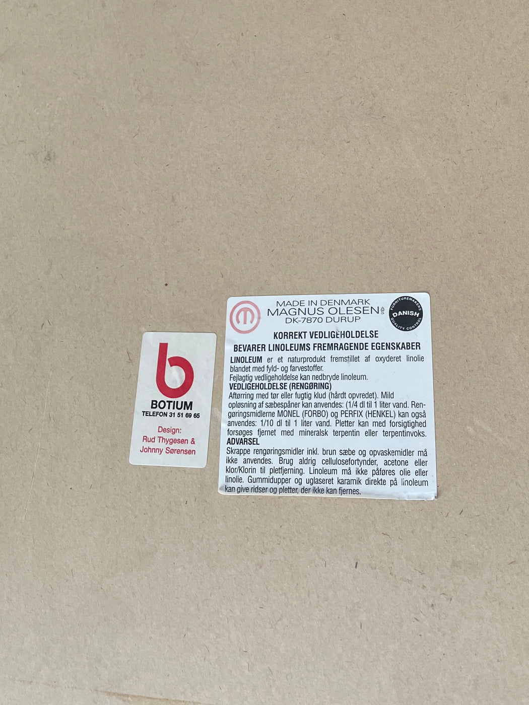 Thygesen & Sørensen 'Domino' Table