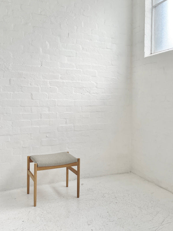 Hugo Frandsen Oak Stool