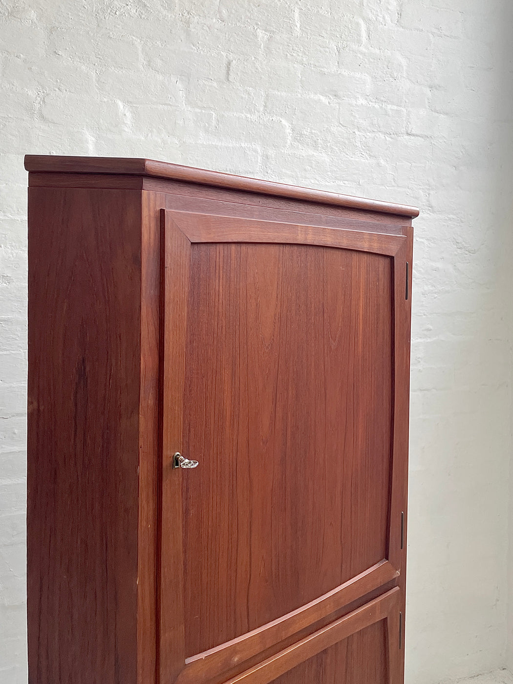 Danish Teak Corner Cabinet