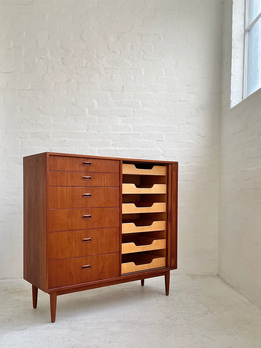 Teak Chest of Drawers