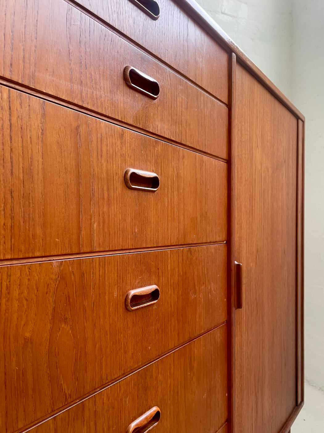 Teak Chest of Drawers