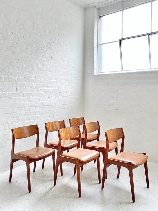 Henning Kjaernulf Teak Dining Chairs