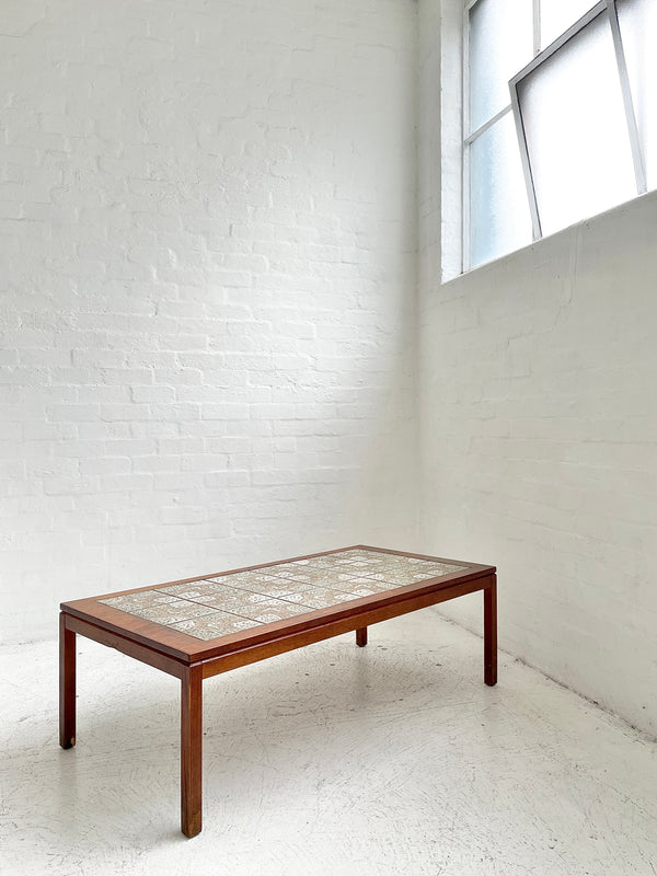Danish Tile Top Coffee Table