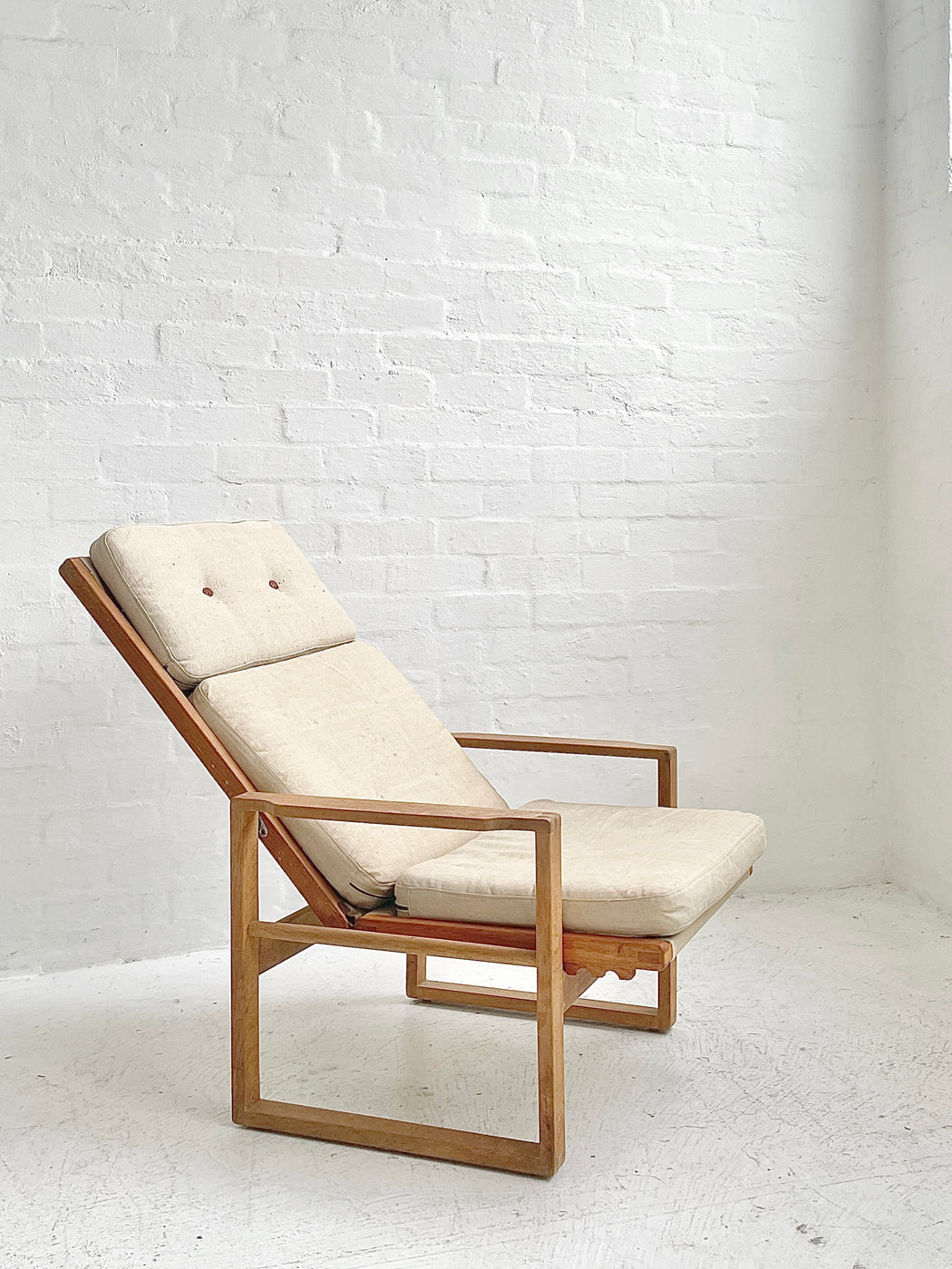 Danish Reclining Lounge Chair