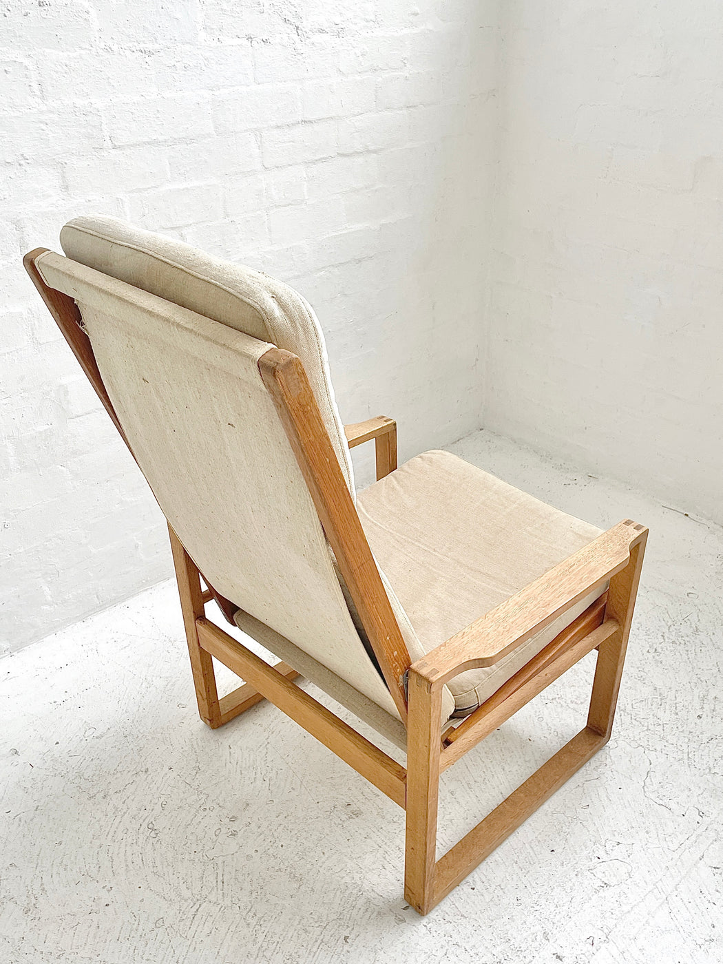 Danish Reclining Lounge Chair