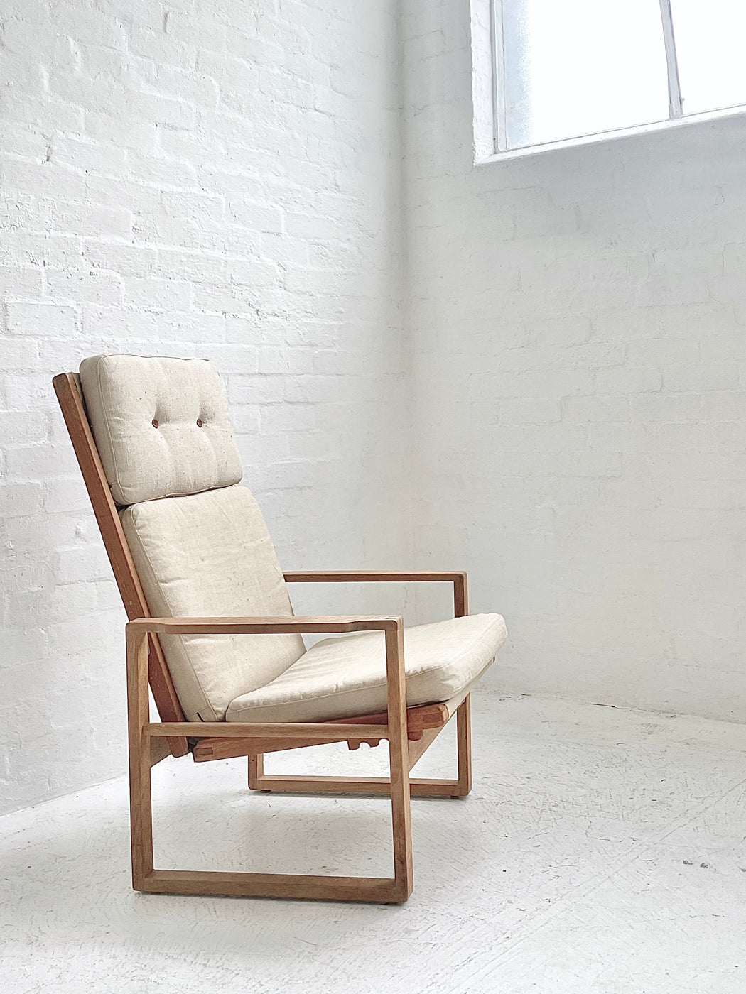 Danish Reclining Lounge Chair