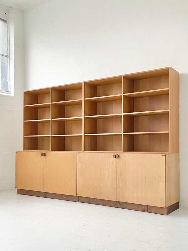 Gehl & Nissen 'FM' Oak Wall System