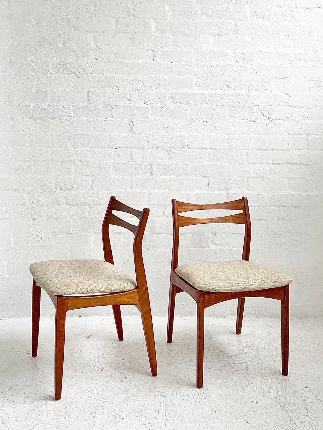 Set of 4 Danish Teak Dining Chairs