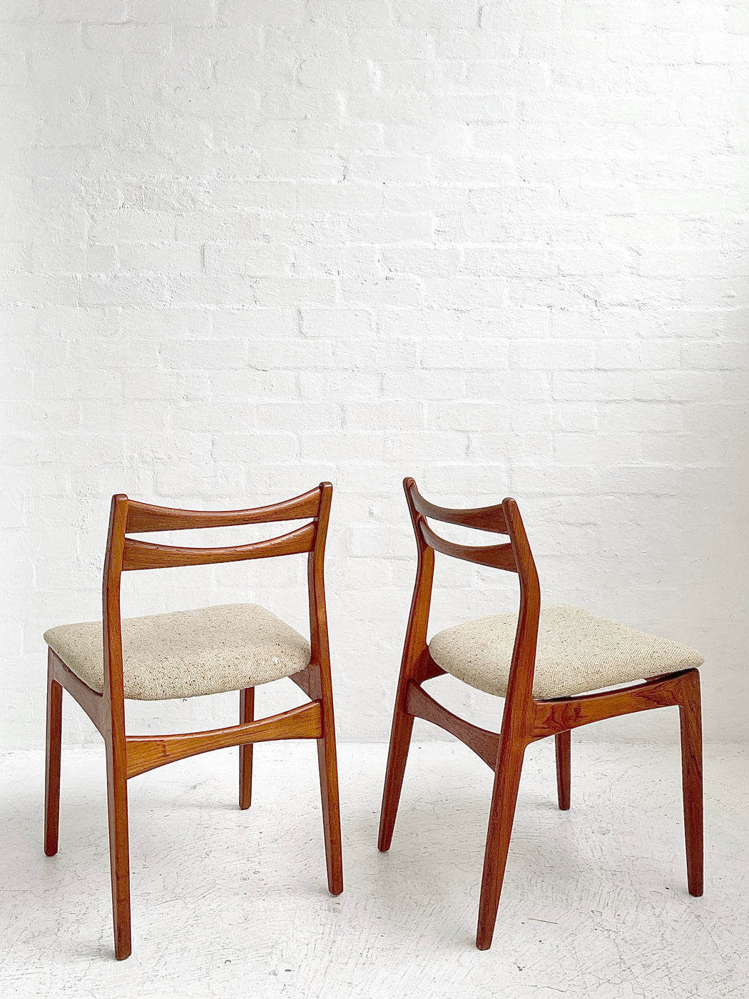 Set of 4 Danish Teak Dining Chairs