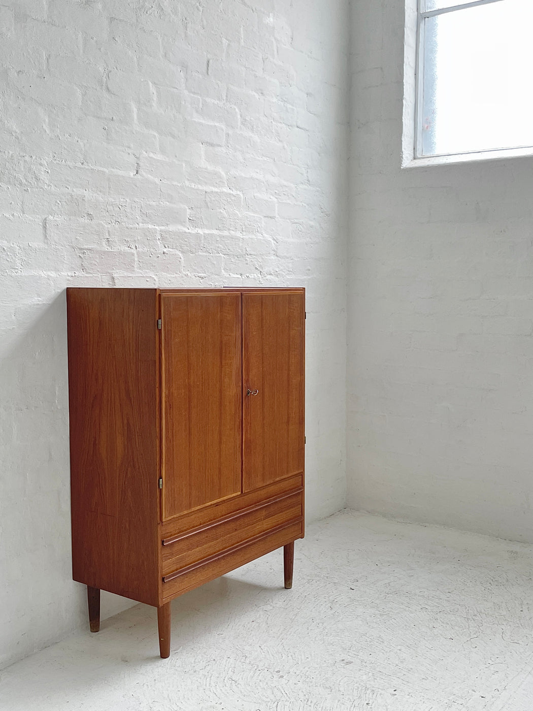 Danish Teak Cupboard / Chest of Drawers