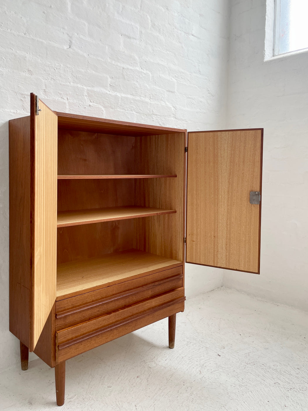 Danish Teak Cupboard / Chest of Drawers