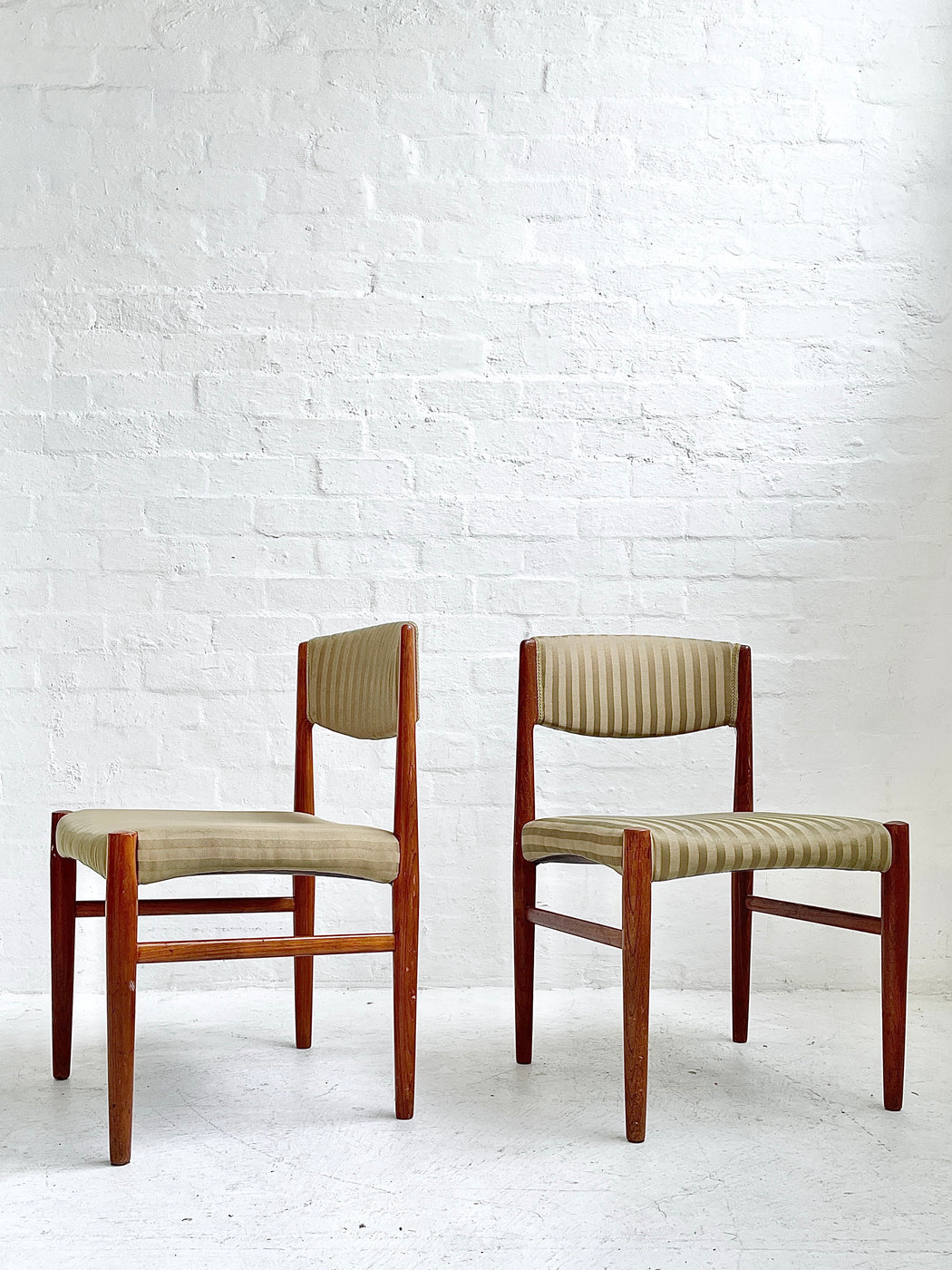 Set of Six Danish Teak Dining Chairs