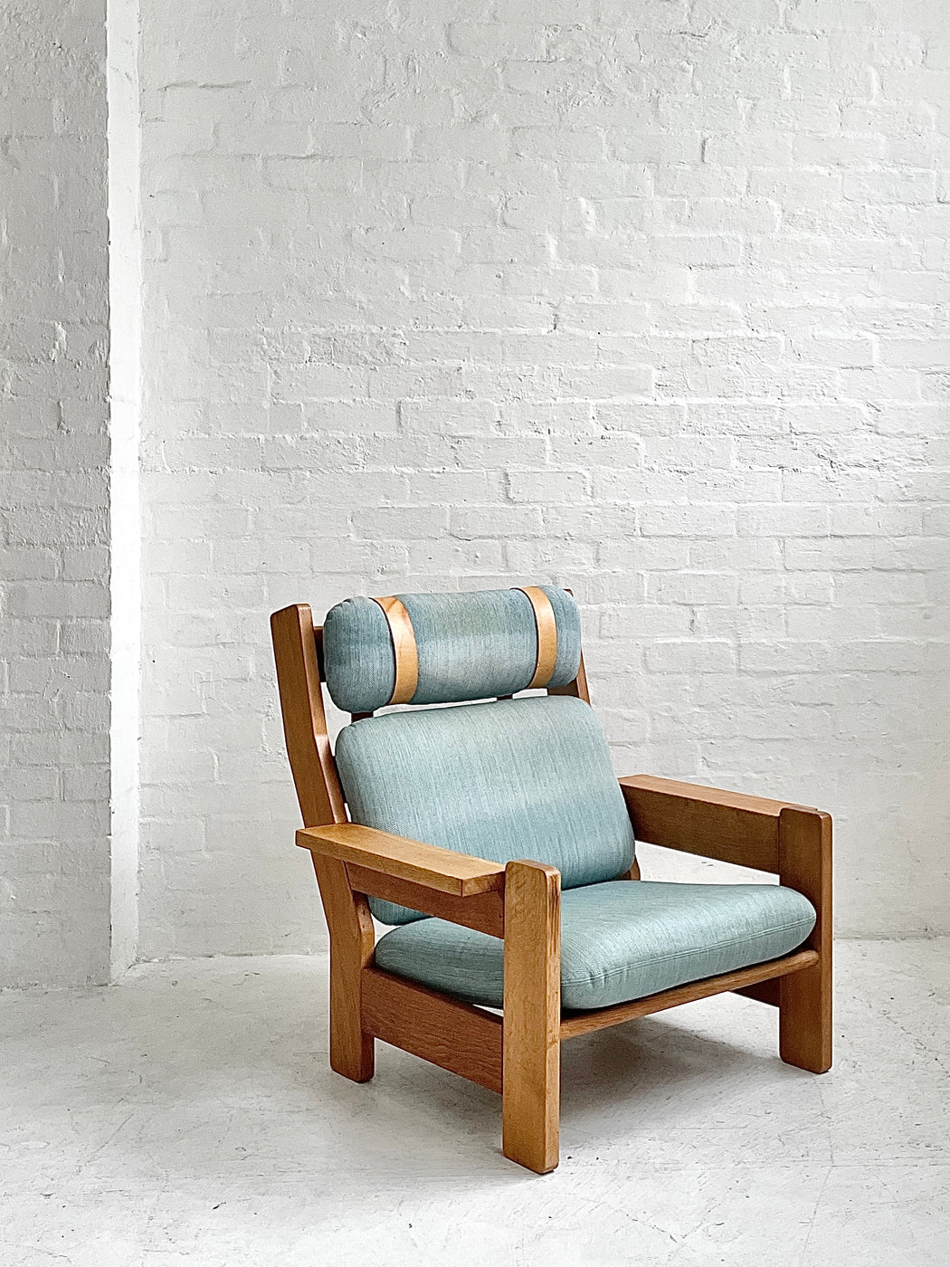 Danish Oak 'Plank' Easy Chair