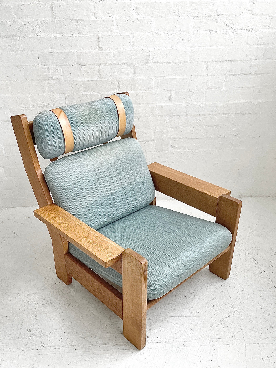 Danish Oak 'Plank' Easy Chair