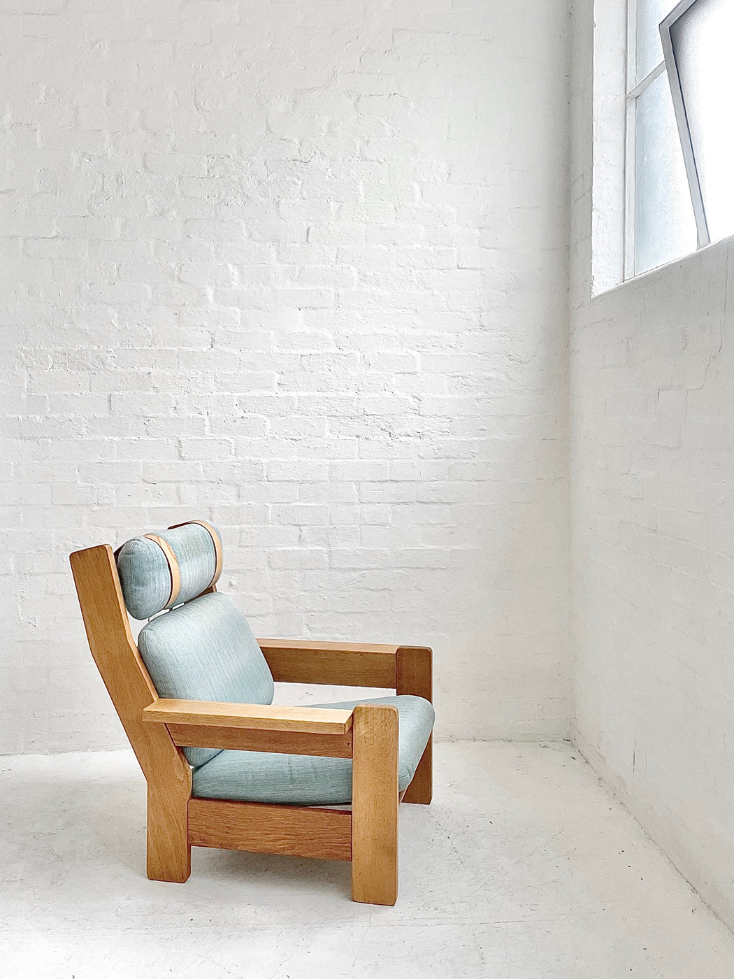 Danish Oak 'Plank' Easy Chair