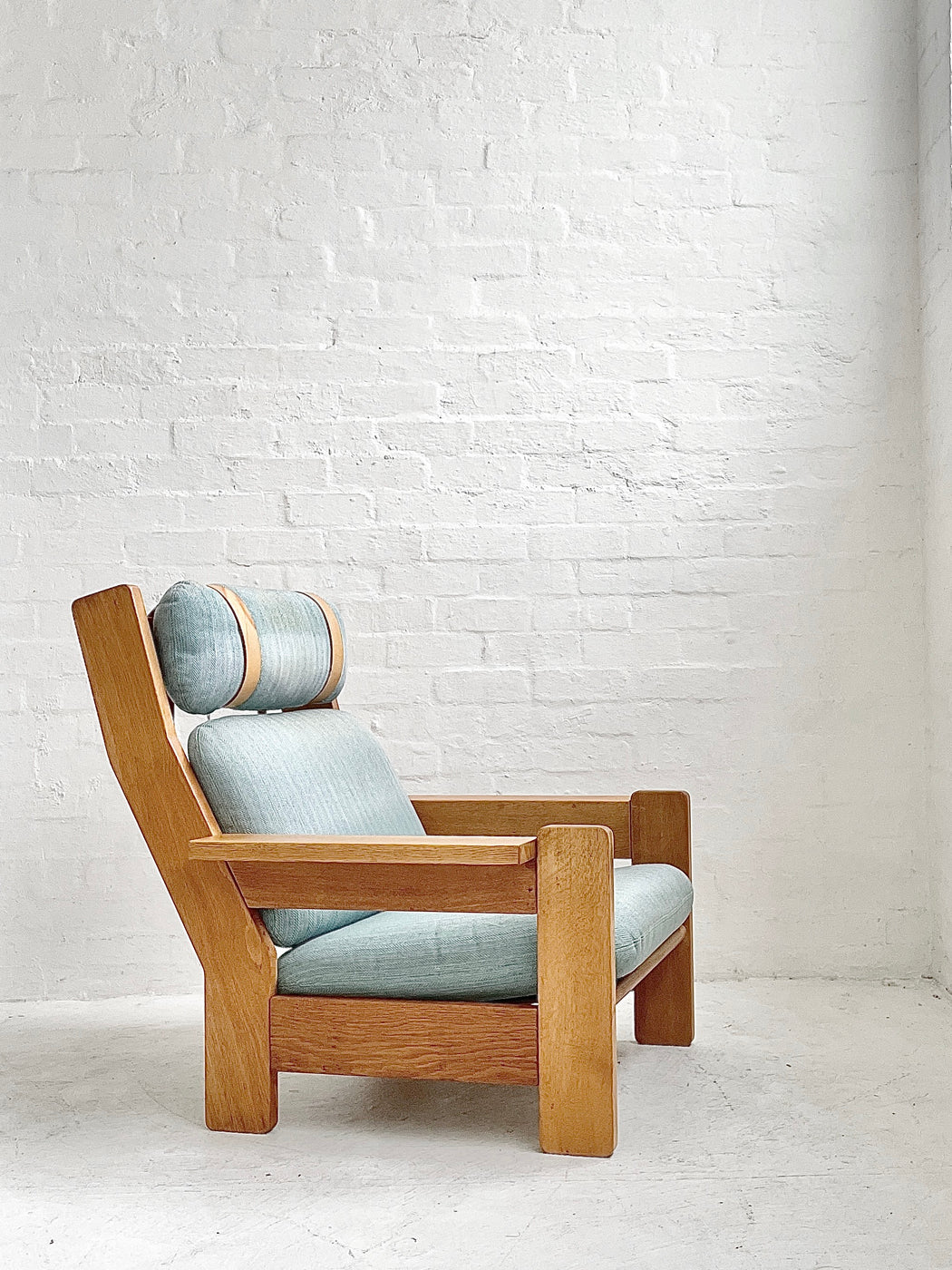 Danish Oak 'Plank' Easy Chair
