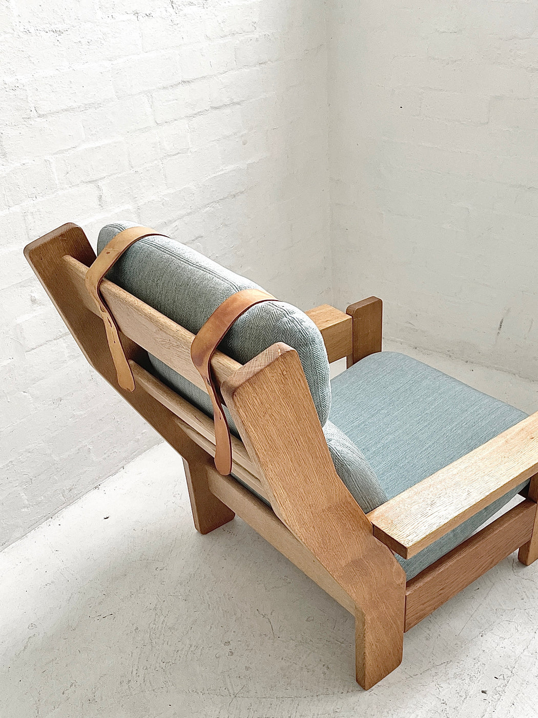 Danish Oak 'Plank' Easy Chair